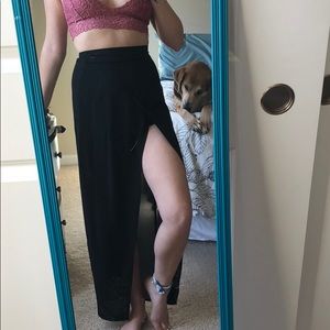 Charlotte Russe Slit Skirt